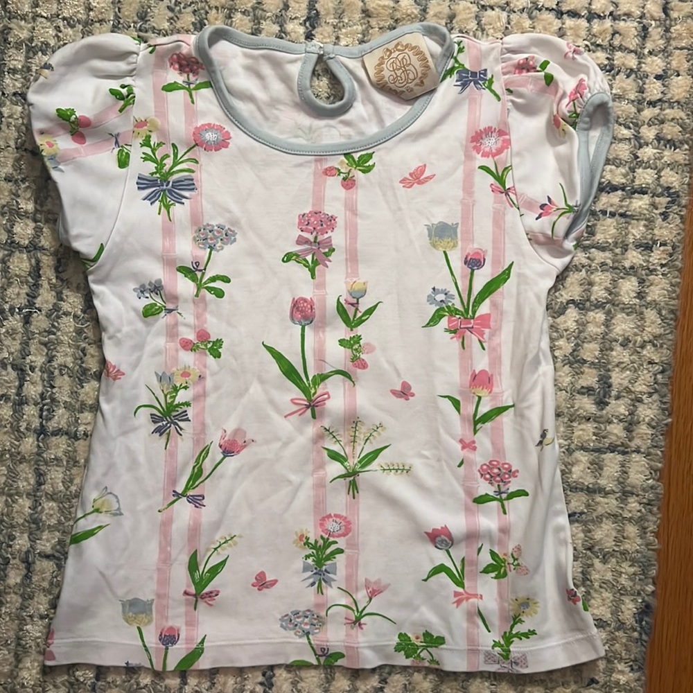 The Beaufort Bonnet short sleeved floral shirt, size 7